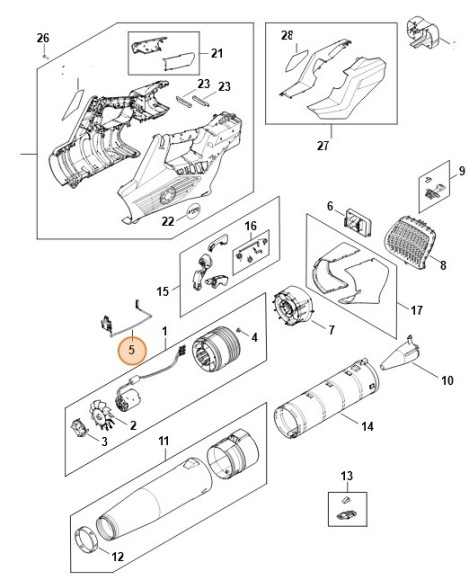 Вимикач STIHL BA044300500