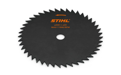 Ріжуче полотно з гострокутними зубцями STIHL 200мм, 44зуб. (40007134200) Ріжуче полотно з гострокутними зубцями STIHL 200мм, 44зуб. (40007134200)