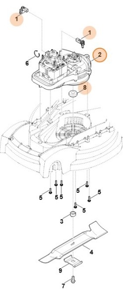 Електродвигун 230В STIHL 63116000202