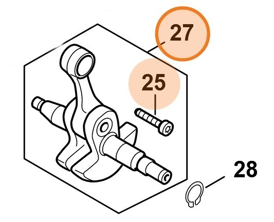 Коленвал (11420300402)