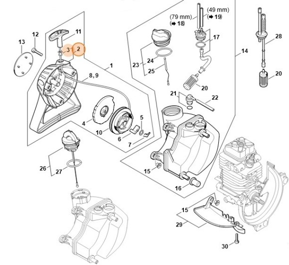 Крышка стартера (41801900400)