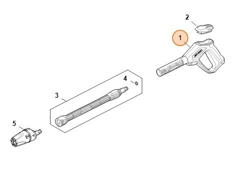 Пістолет-розпилювач STIHL (RE025001301)