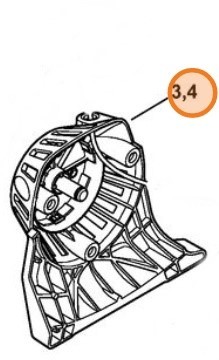 Крышка стартера (41801900401)