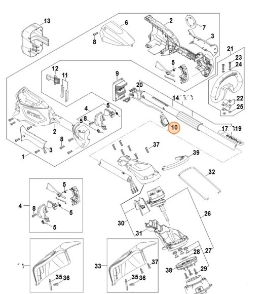 Вимикач STIHL FA044300502
