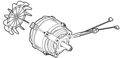 Електродвигун 230В, 1,6кВт STIHL 62906000211