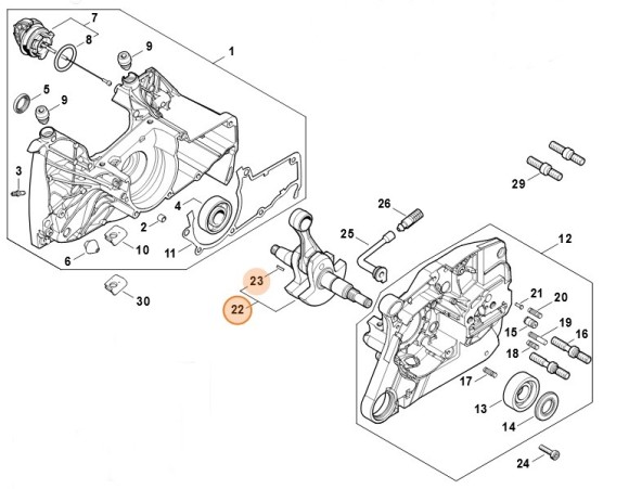 Коленвал (11440300402)