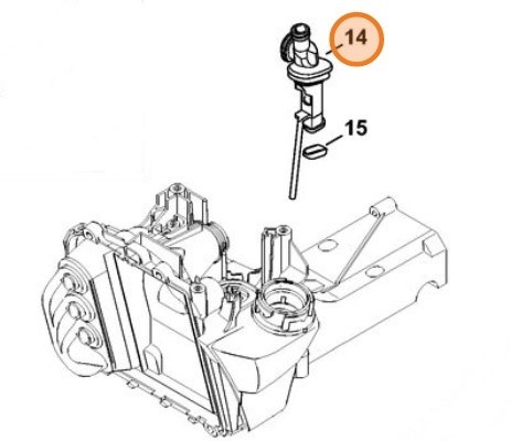 Шланг STIHL 42501415400