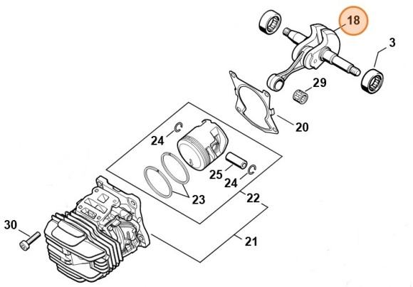 Коленвал (11450300400)
