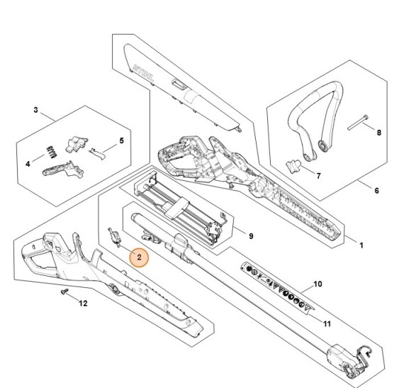 Вимикач STIHL FA104350300