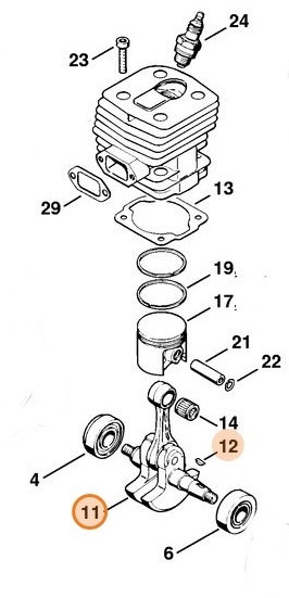 Коленвал (41160300400)