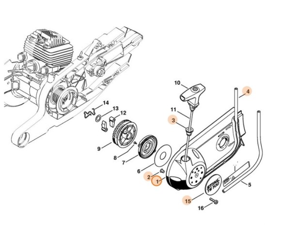 Крышка стартера (42241900412)