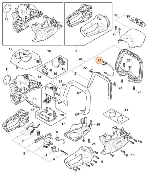 Вимикач STIHL HA074300501