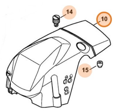 Кожух STIHL 11400801616