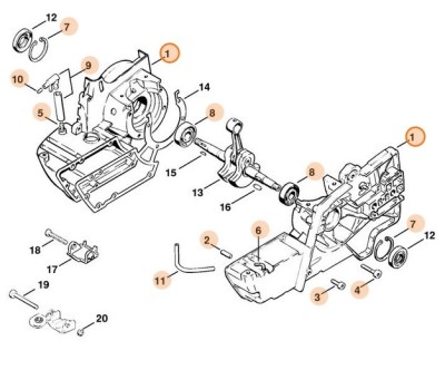 Картер STIHL 42010202101
