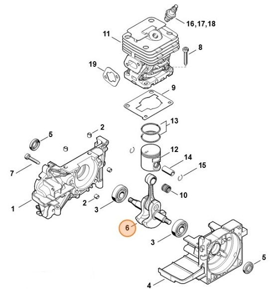 Коленвал (41340300406)