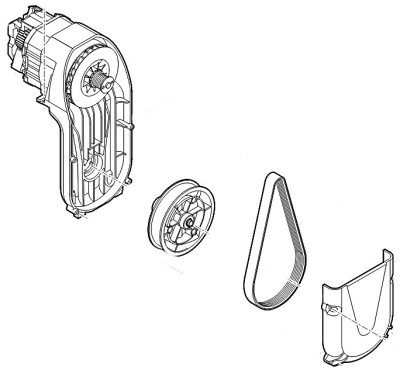 Електродвигун 230В STIHL 62916000200