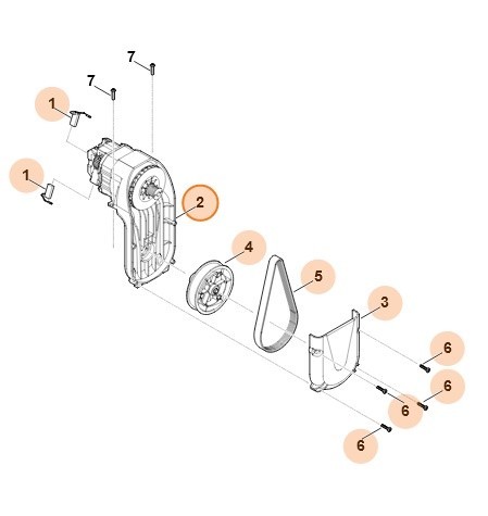 Електродвигун 230В STIHL 62916000200
