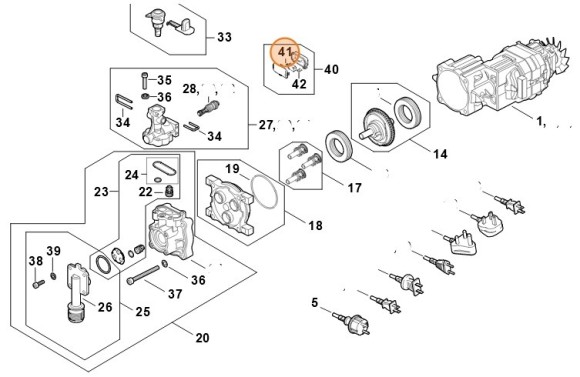 Вимикач STIHL RE024300501