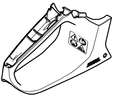 Задня рукоятка STIHL 11487900300 Задня рукоятка STIHL 11487900300