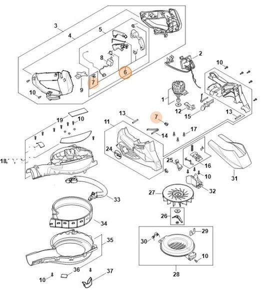 Набор для крепления (SA020071300)
