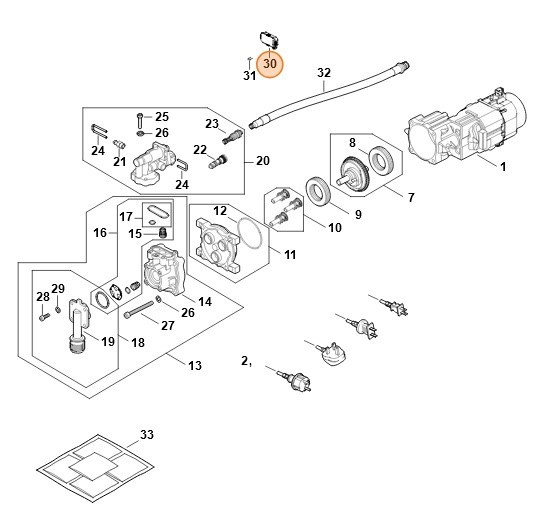 Вимикач STIHL RE024300502