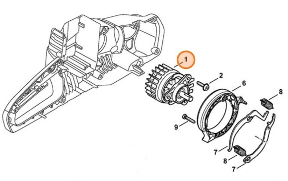 Електродвигун STIHL 12546000241
