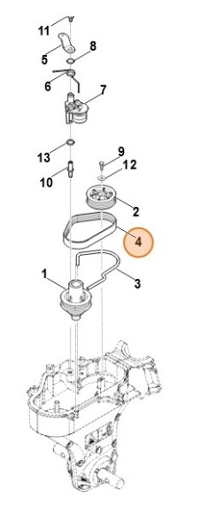 Ремень поликлиновый (62417115001) Ремень поликлиновый (62417115001)