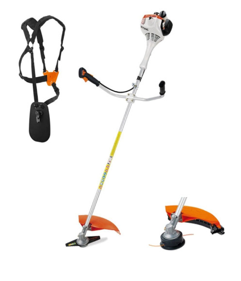 Бензокоса STIHL FS 55, ніж для трави 230мм-2 + кос. гол. AutoCut 27-2 (41402000582)