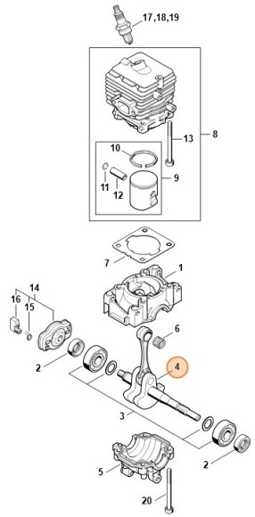 Коленвал (41440300401)