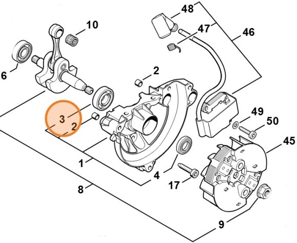 Коленвал (41490300403)