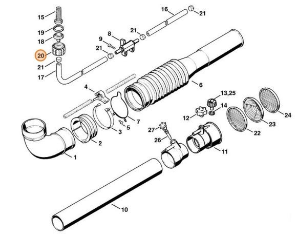 Накидна гайка STIHL 42037083100