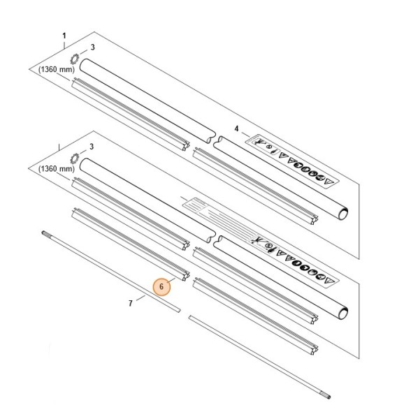 Труба 1425 мм (41287117301)