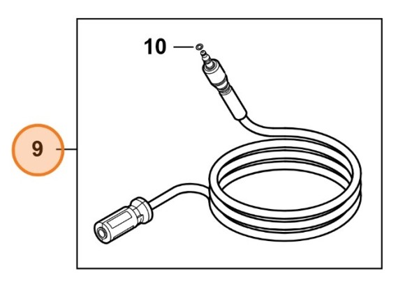 Високонапорний шланг STIHL, 6.7м (49505000800)