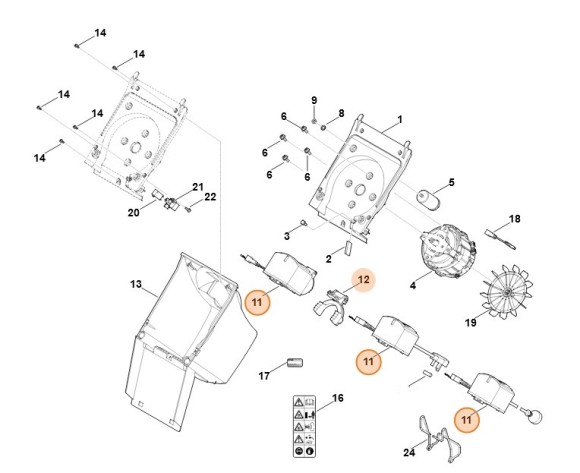 Вимикач STIHL 60074300551