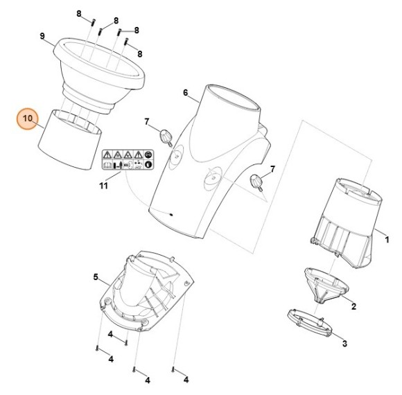 Труба глушителя (60087063100)