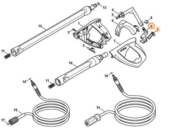 Клапан STIHL 49155000603