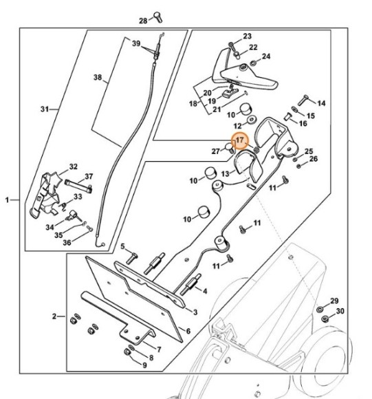 Нажимная пружина (00009971303)