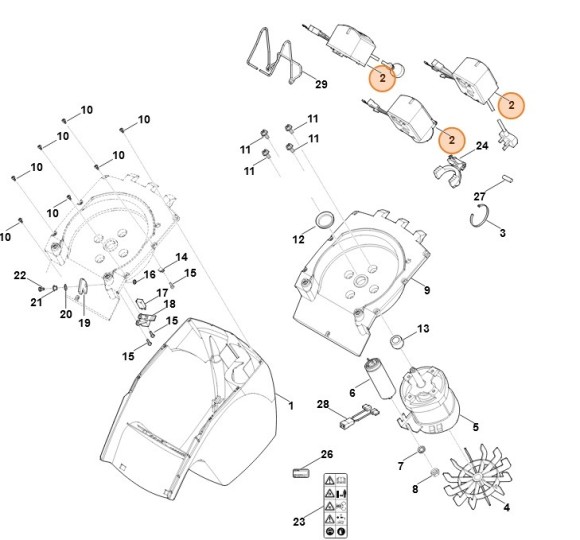Вимикач STIHL 60084300511