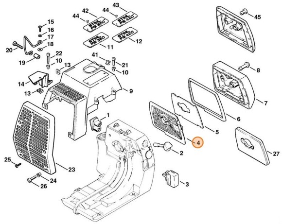 Повітряний фільтр STIHL 41161201602
