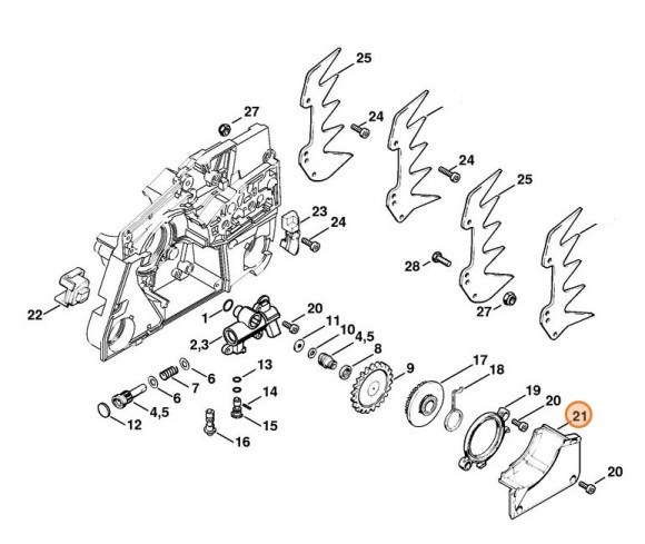 Кришка STIHL 11240211115