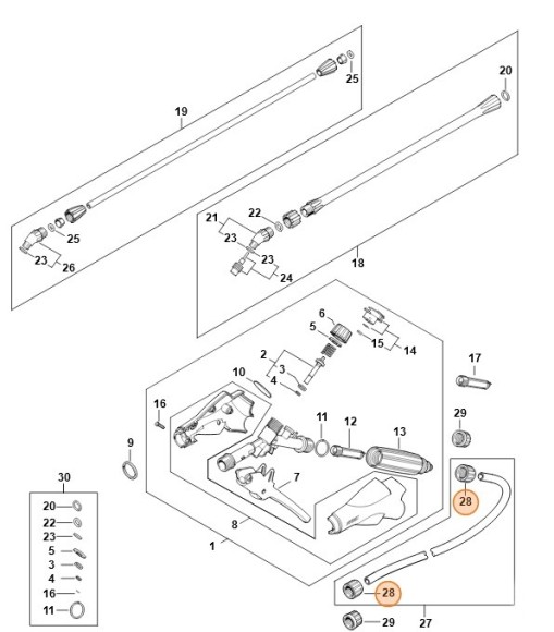 Накидна гайка STIHL 42557083105