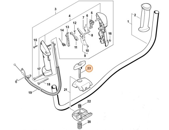 Нажимная пружина (00009971304)