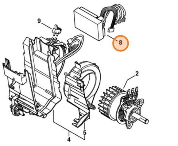 Электронный модуль (12514301400)