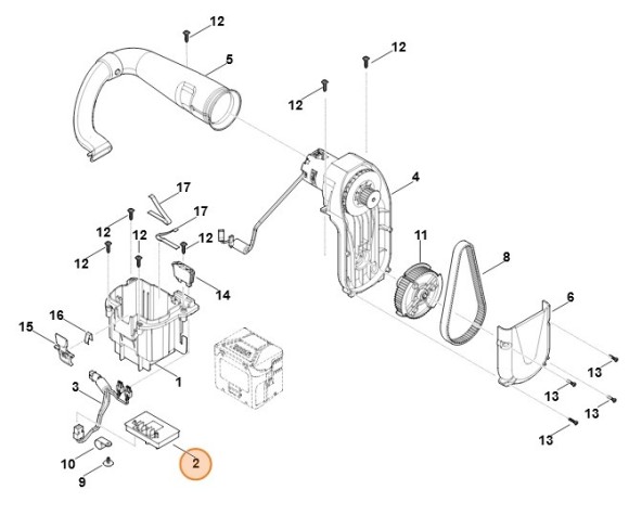 Модуль электронной системы (62914301400)