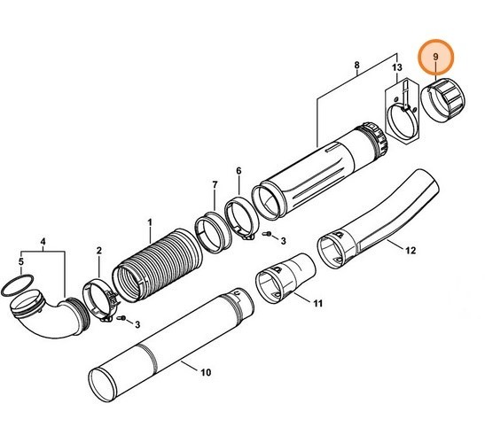 Накидна гайка STIHL 42827083101