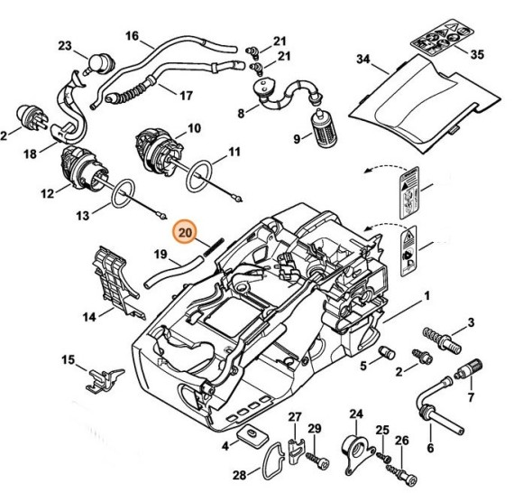 Нажимная пружина (00009972003)