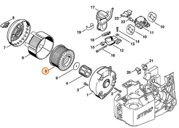 Повітряний фільтр STIHL 42211404400