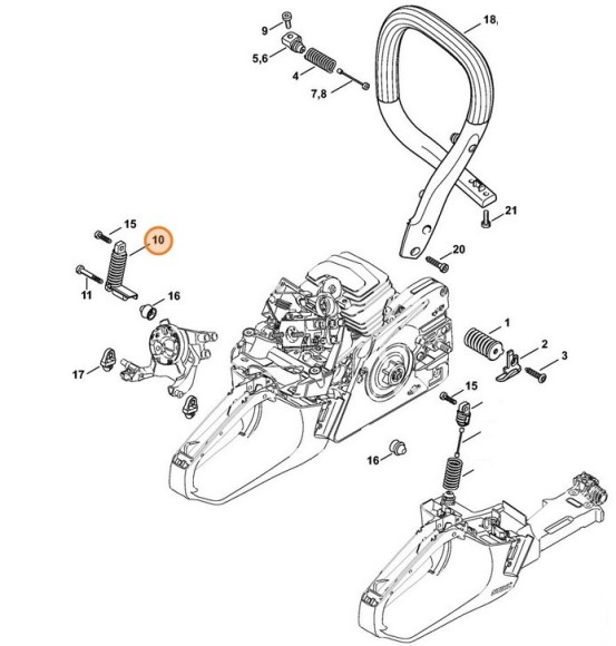 Антивібраційна система STIHL 11437908301