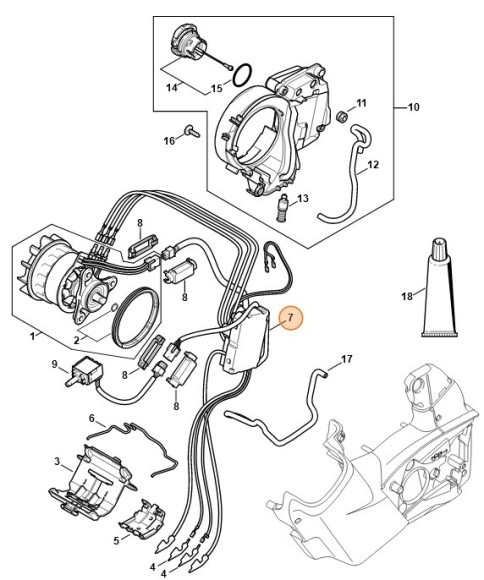 Электронный модуль (12524301401)