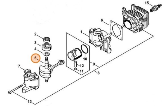 Коленвал (42280300407)